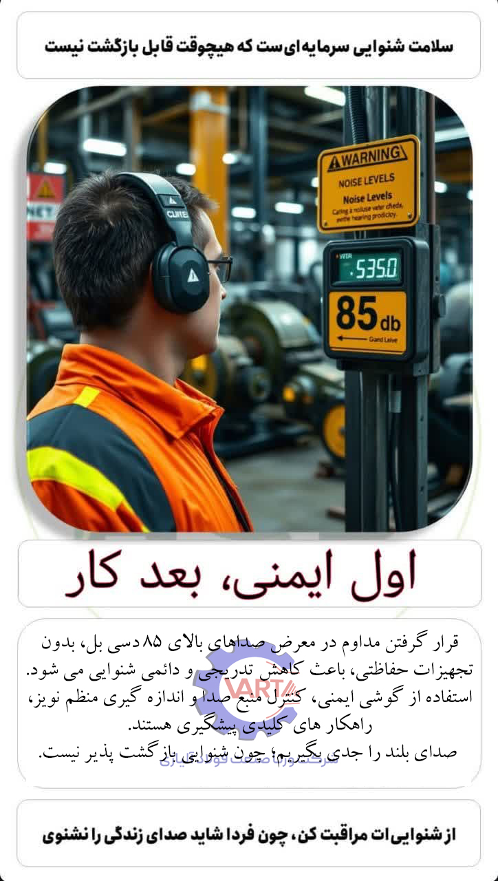 آغاز ایمن- استفاده از تجهیزات حفاظتی گوش در صدای بلند 